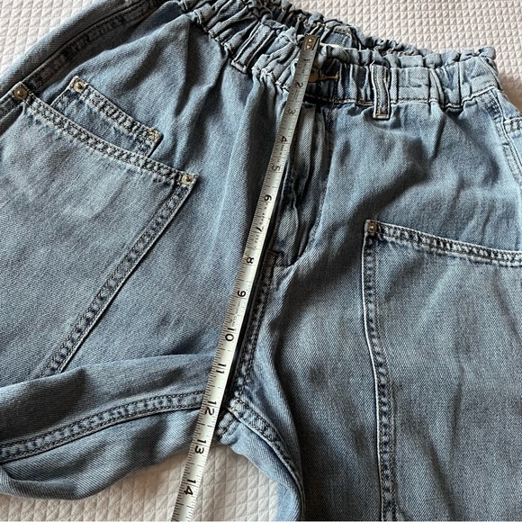 BDG Urban Outfitters Carpenter High Rise Wide Leg Light Wash Size‎ XS - Picture 15 of 16